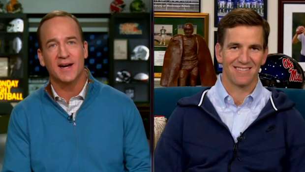 Peyton and Eli Manning